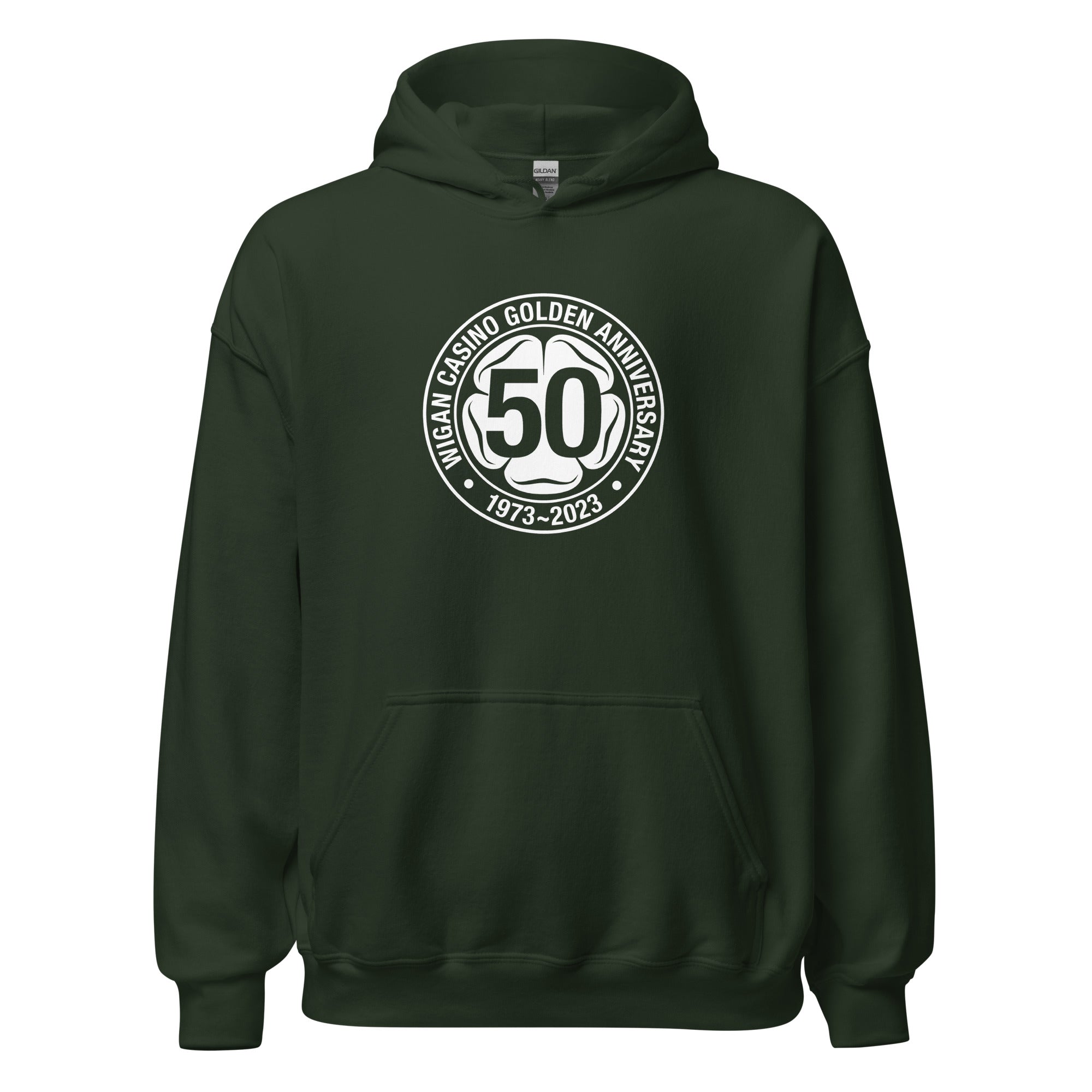 charly-wigan-casino-golden-anniversary-hoodie-coton-noir image 7
