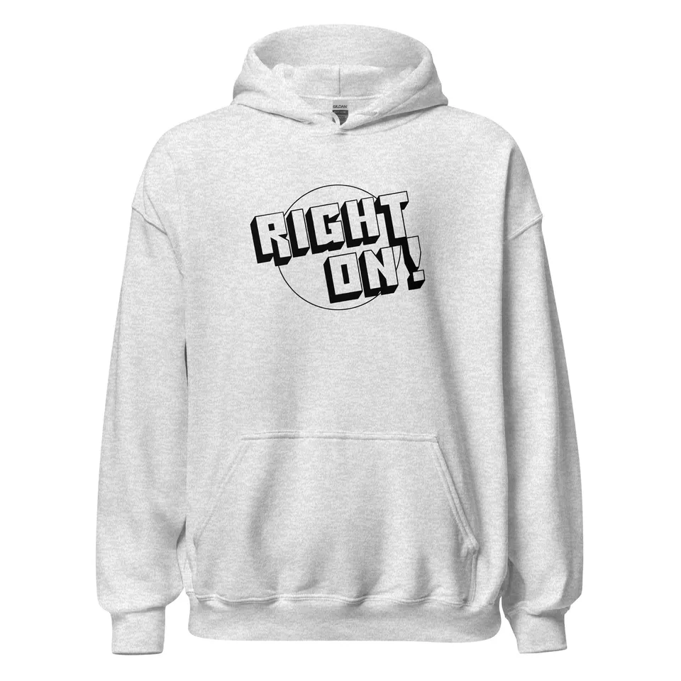 charly-right-on-hoodie-sweat-capuche-unisexe-coton image 1