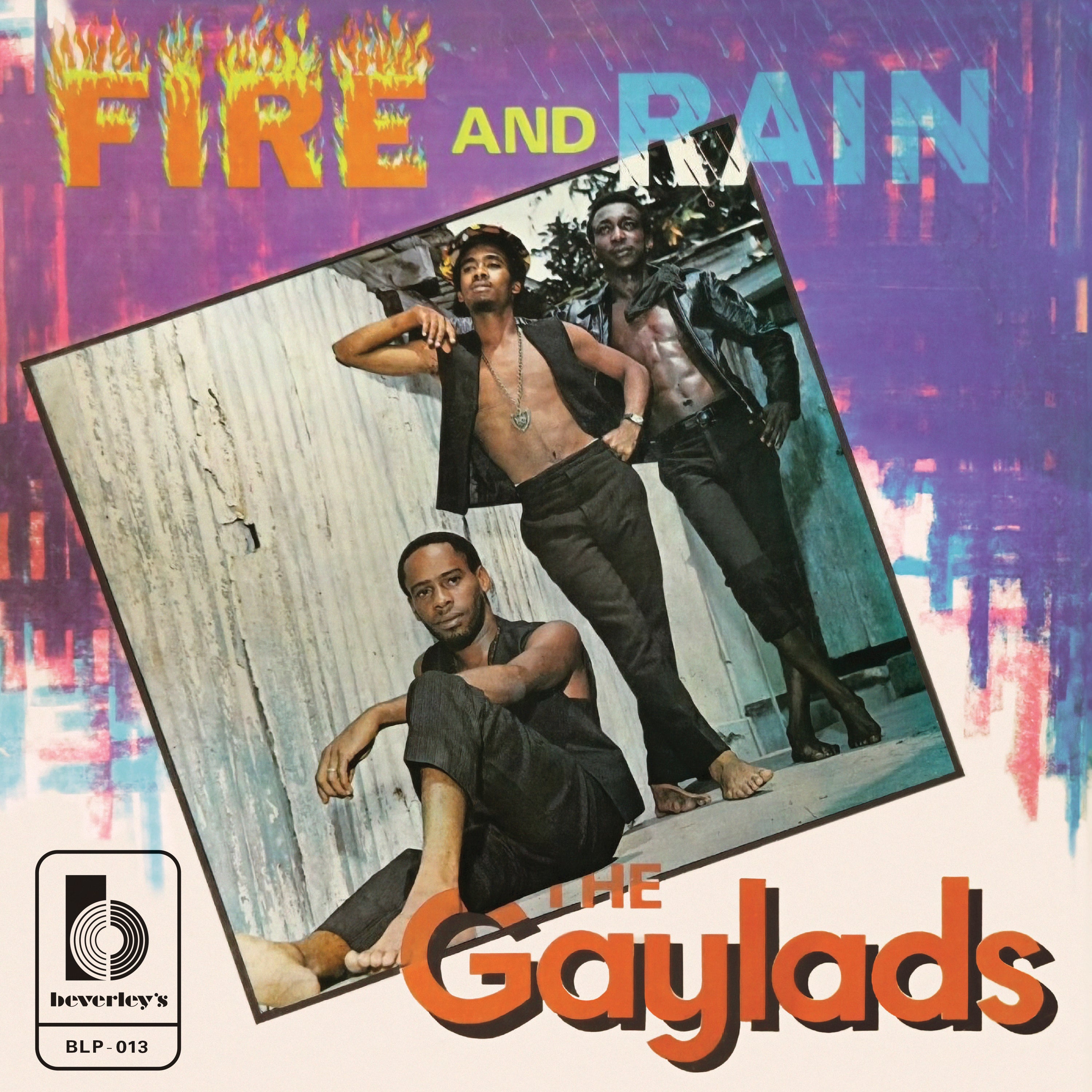 charly-records-fire-and-rain-vinyle-lp-noir-reggae-gaylads image 1