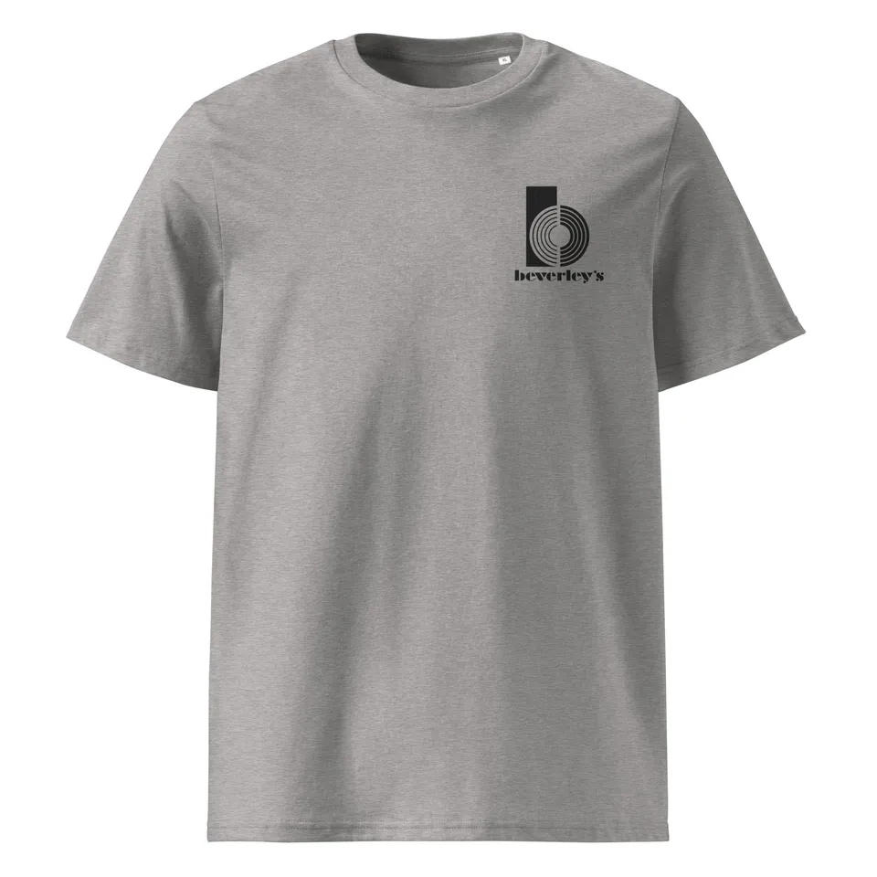 charly-records-beverley-s-t-shirt-coton-bio-gris-chin image 1