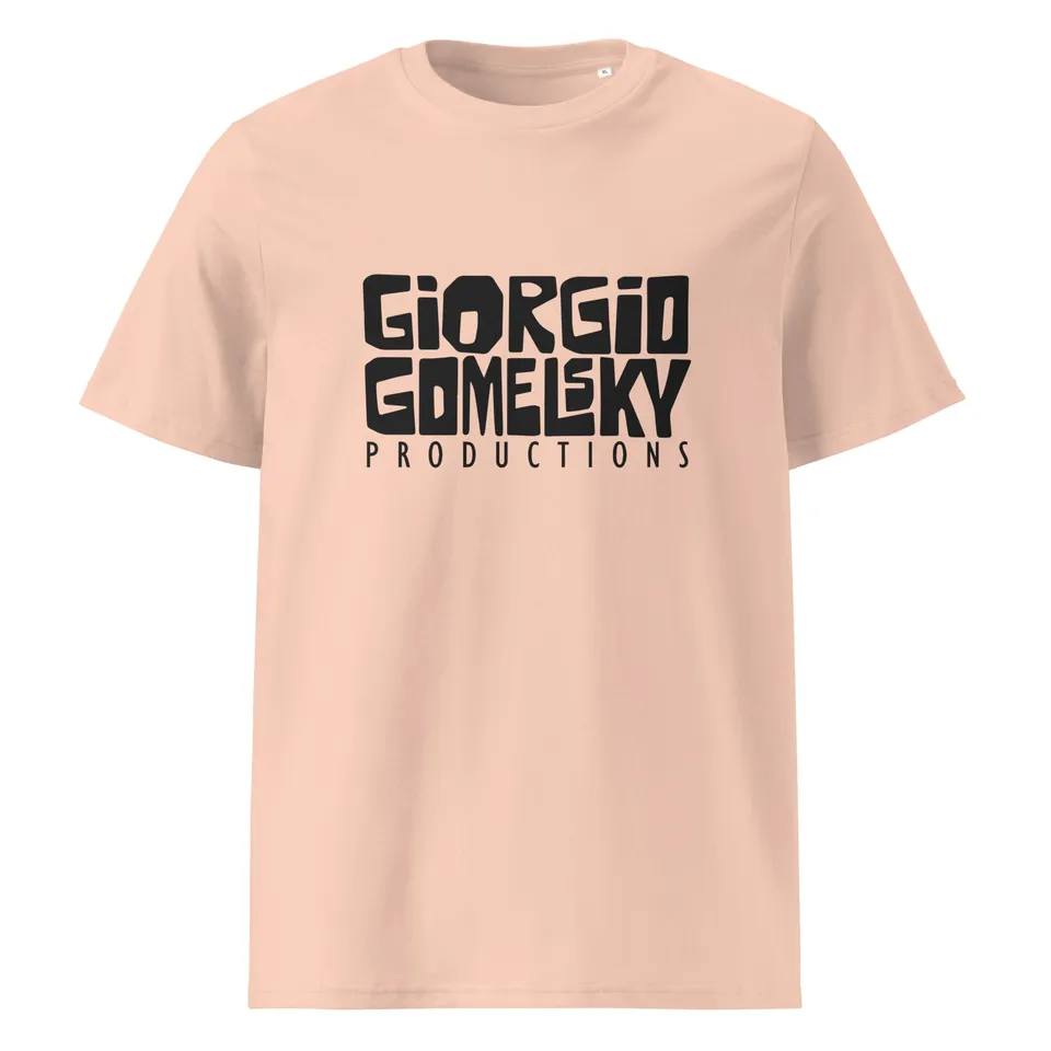 charly-records-gorgio-gomelsky-t-shirt-rouge-coton-bio image 1