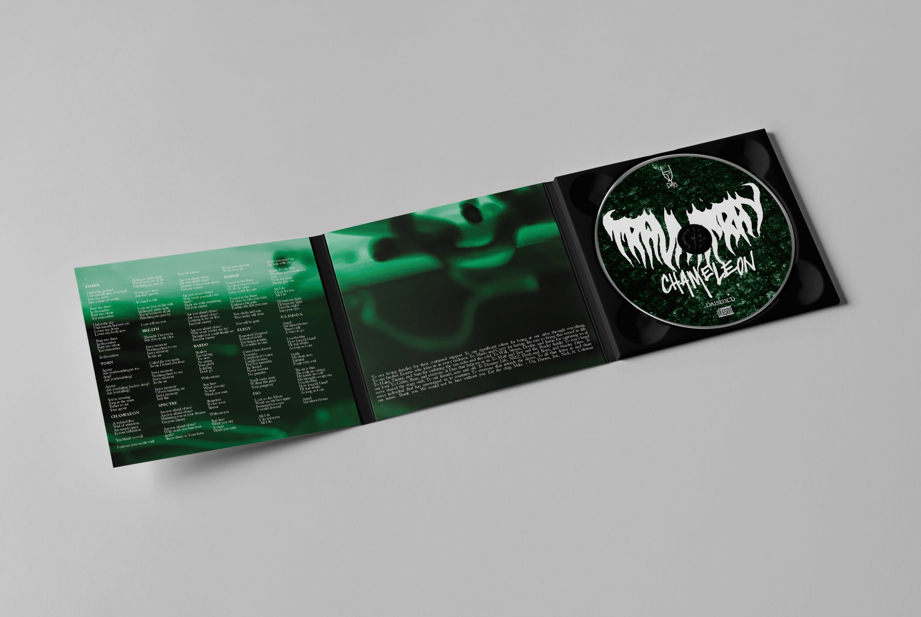 dais-records-trauma-ray-chameleon-vinyle-vert-shoegaze image 5