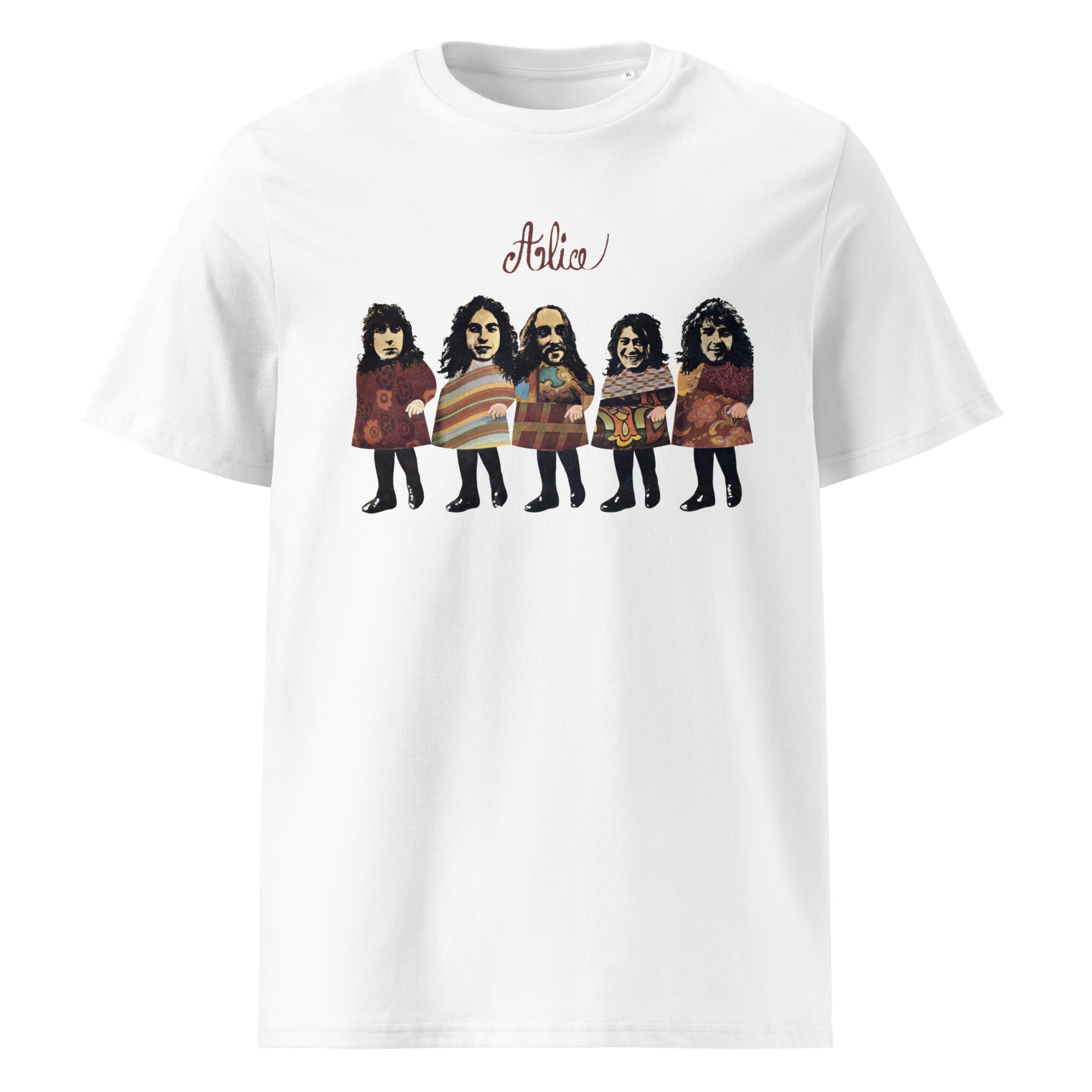 charly-records-alice-t-shirt-unisexe-blanc-coton-bio image 7