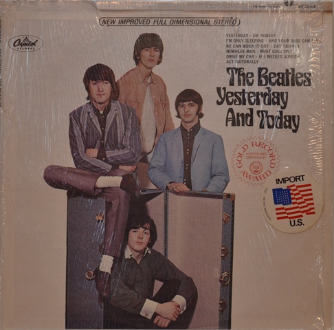 the-beatles-yesterday-and-today-vinyle-lp-usa-1971 image 1