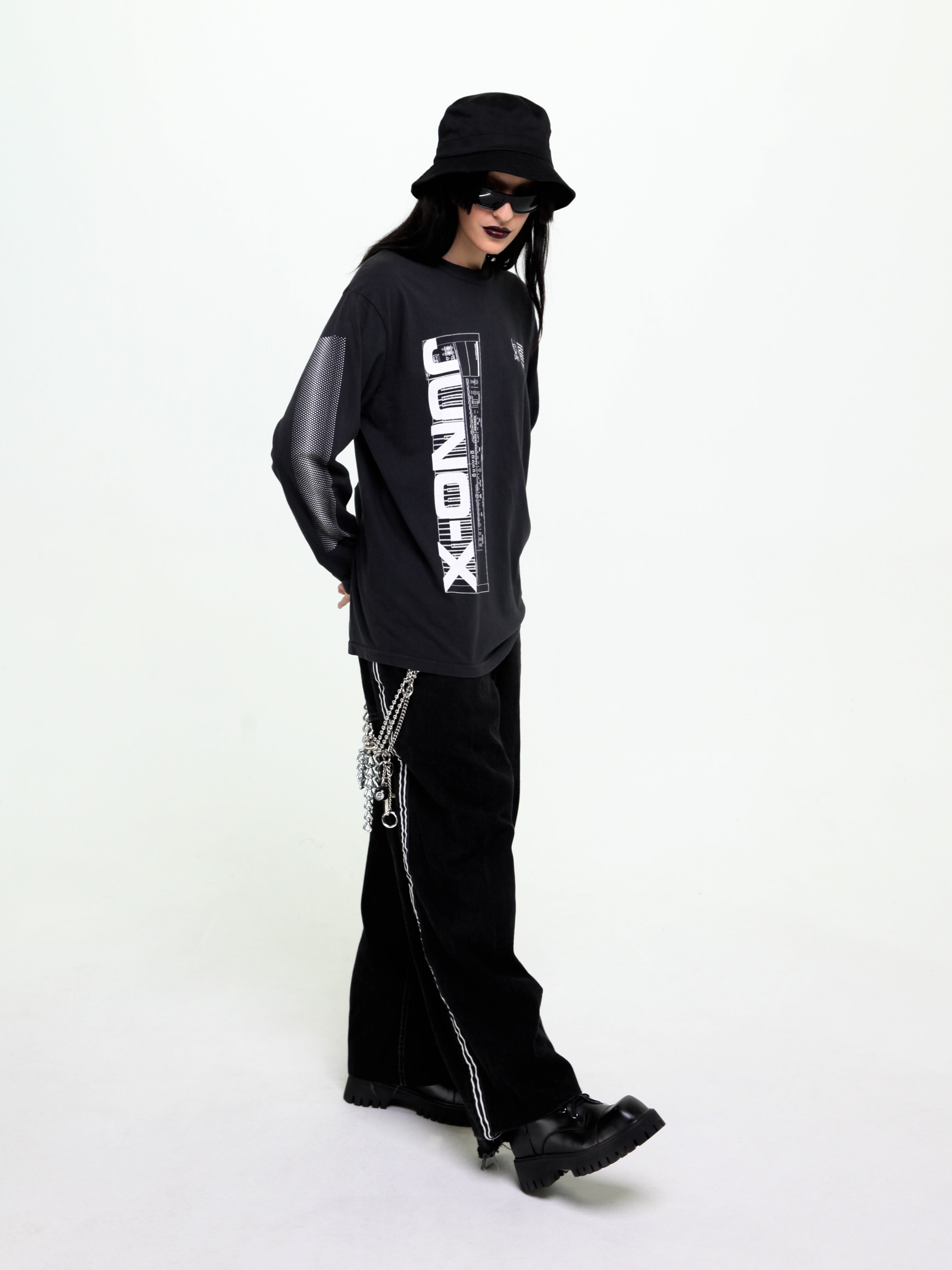 dais-x-roland-juno-x-manche-longue-noir-taille-l image 3