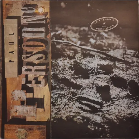 paul-personne-la-chance-vinyle-lp-1989-france-blues image 1