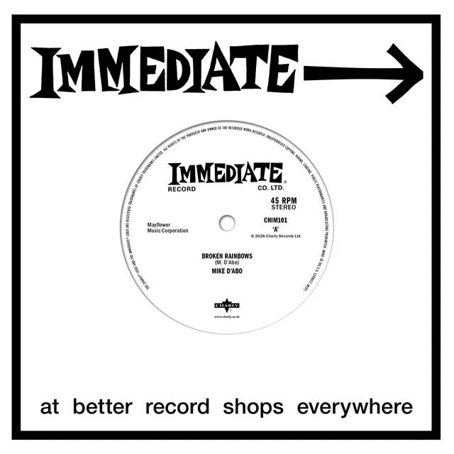 mike-d-abo-broken-rainbows-vinyle-7-single-pop image 1