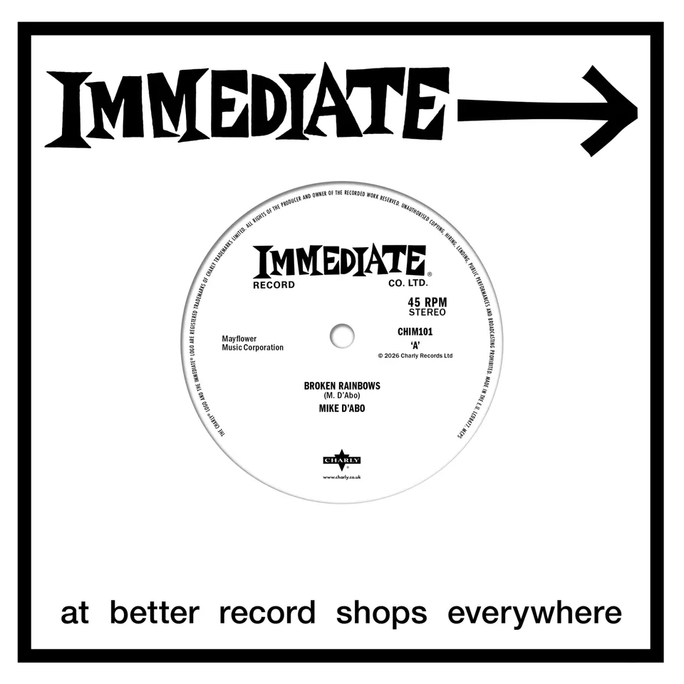 mike-d-abo-broken-rainbows-vinyle-7-single-pop image 1