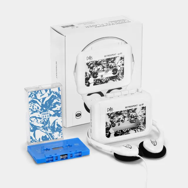 dais-x-retrospekt-cp-81-lecteur-cassette-portable-blanc-ltd-1000 image 1