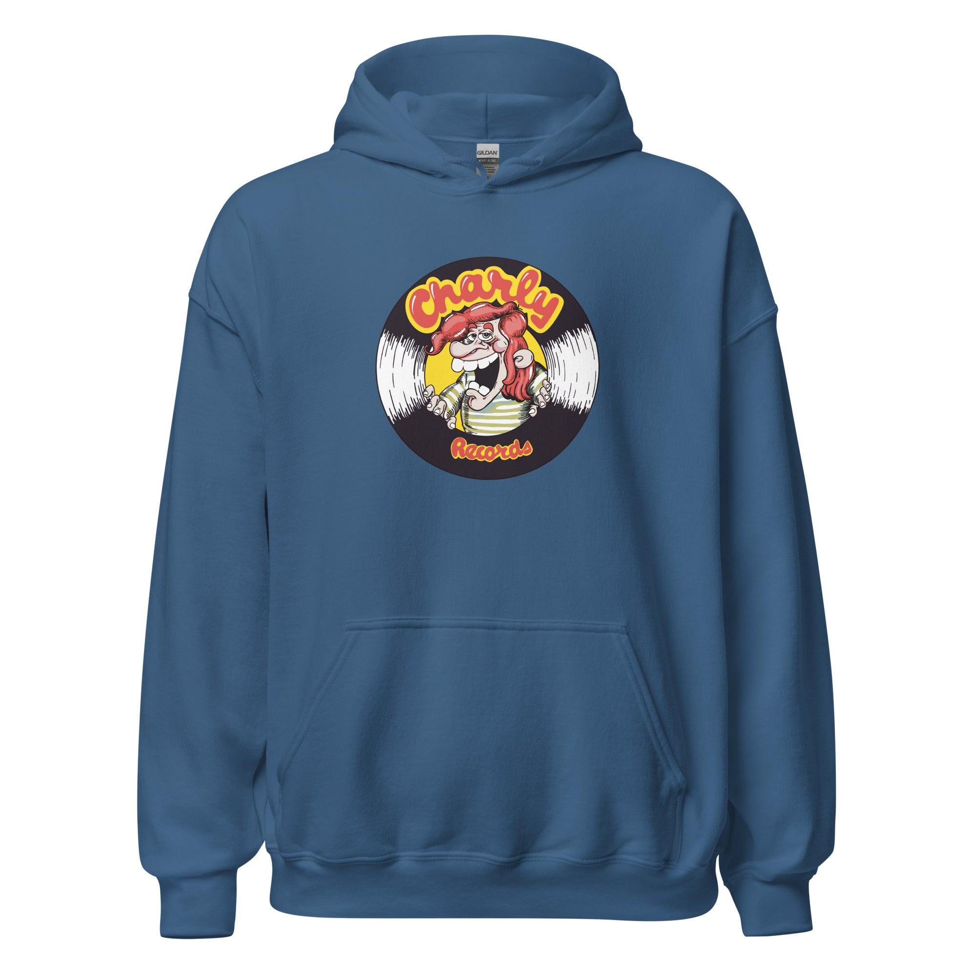 charly-records-teddy-boy-sweat-capuche-unisexe-violet-coton image 7