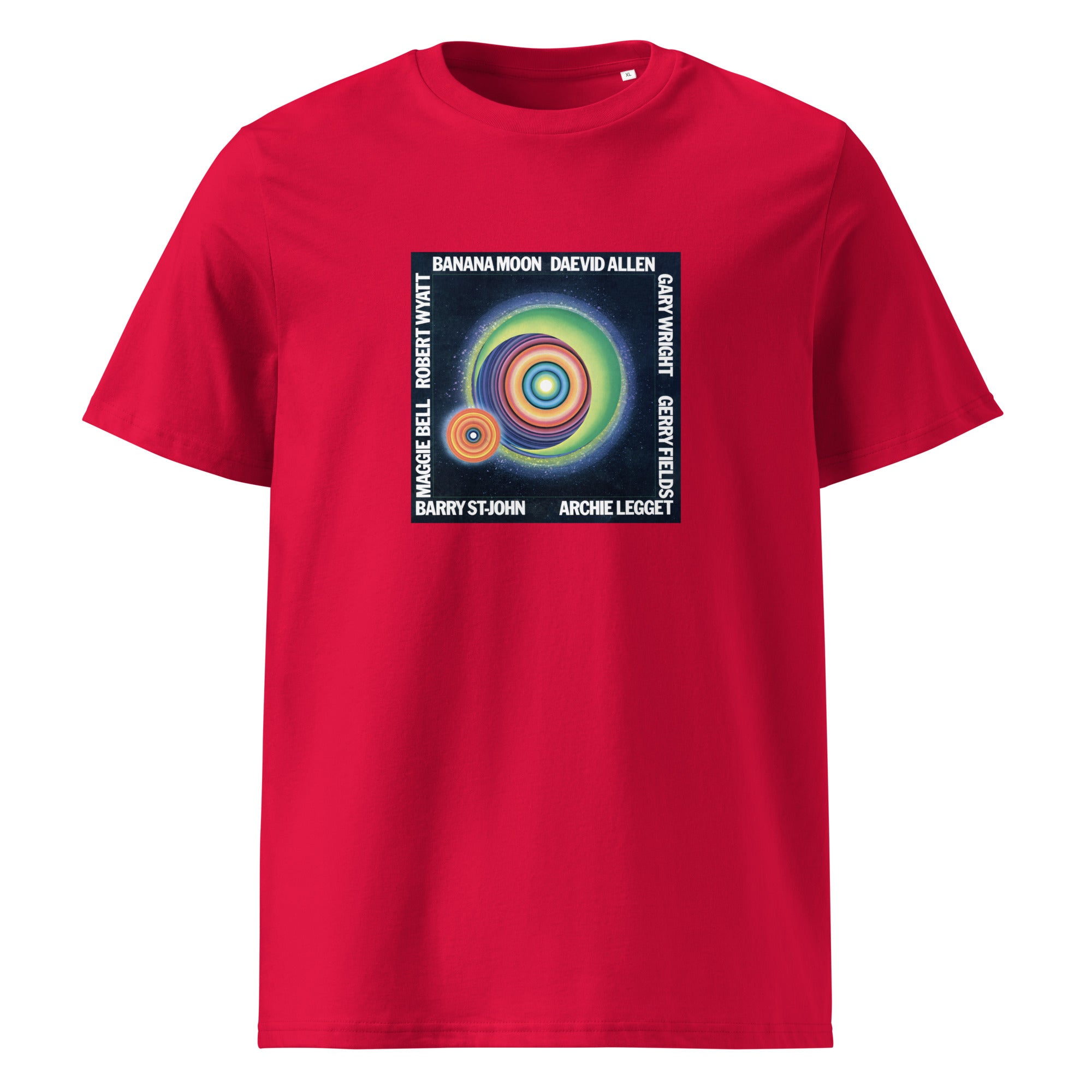 banana-moon-t-shirt-coton-bio-rouge-taille-m-unisexe image 1