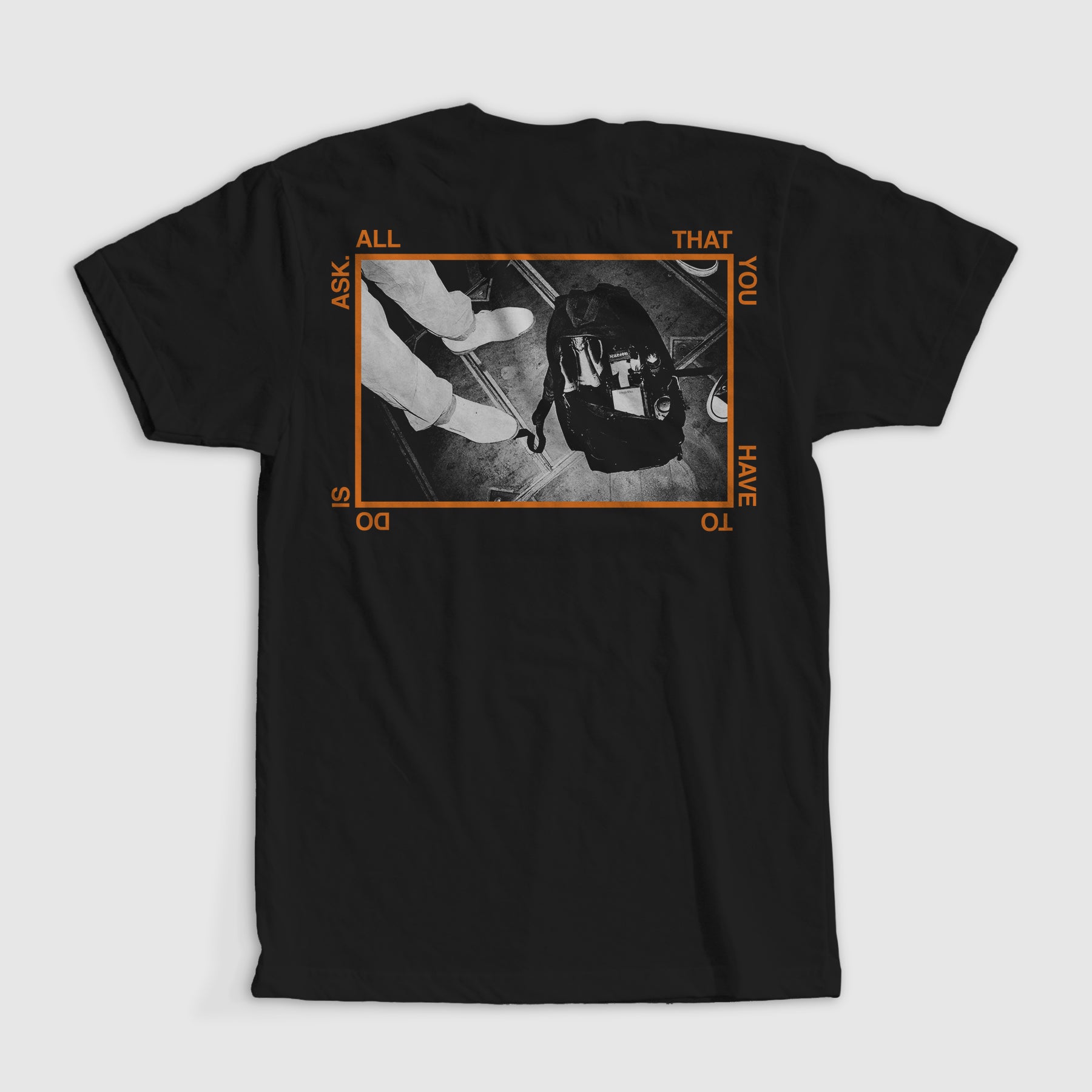 high-vis-all-that-you-have-to-do-is-ask-t-shirt-noir image 2