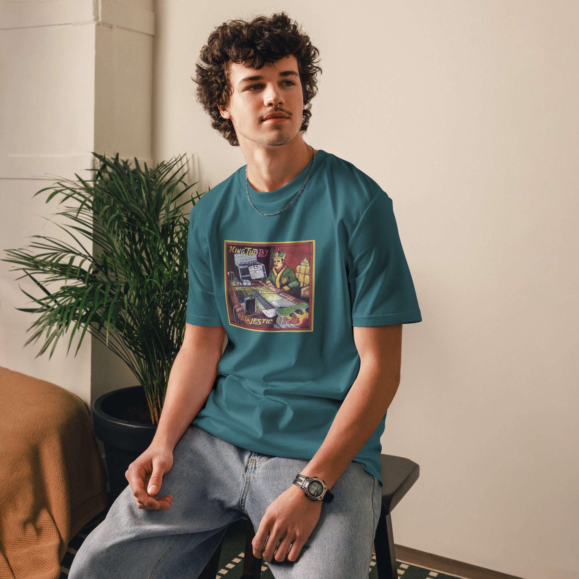 charly-records-majestic-dub-t-shirt-unisexe-stargazer-coton-bio image 2