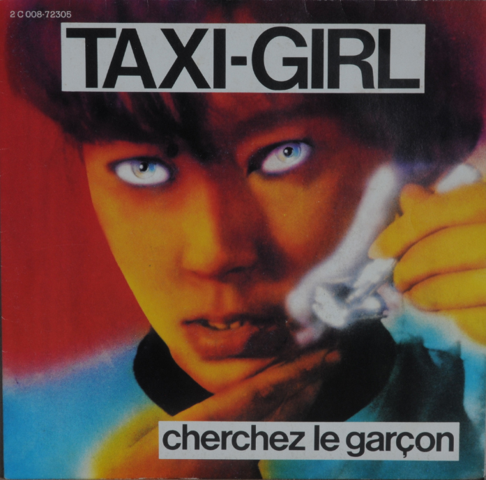 taxi-girl-cherchez-le-gar-on-vinyle-45t-single-1981 image 1