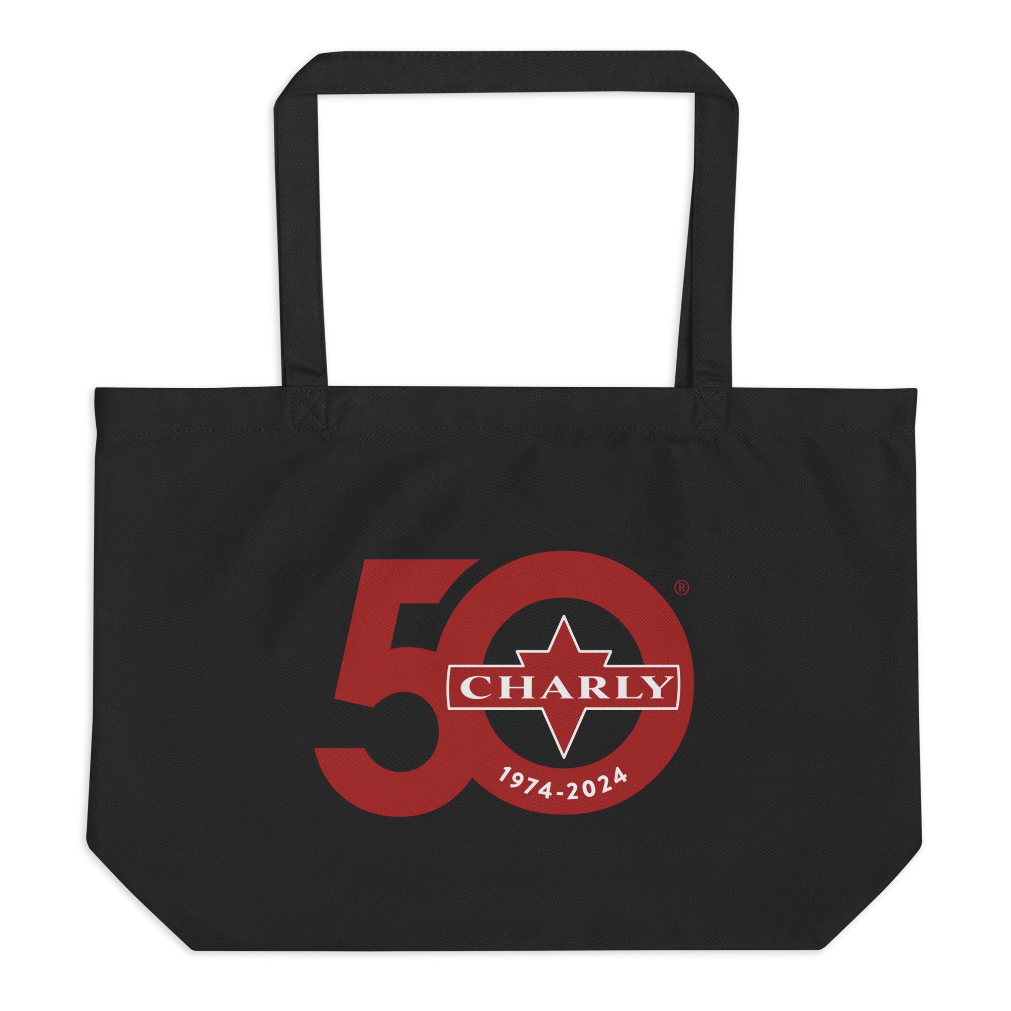 charly-records-50th-tote-bag-coton-bio-vinyles image 1