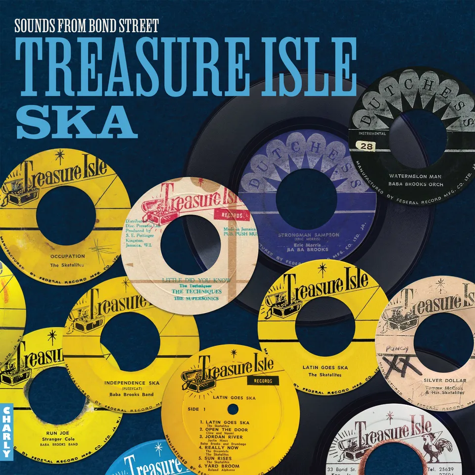 charly-reggae-treasure-isle-ska-vinyle-lp-noir-duke-reid image 1