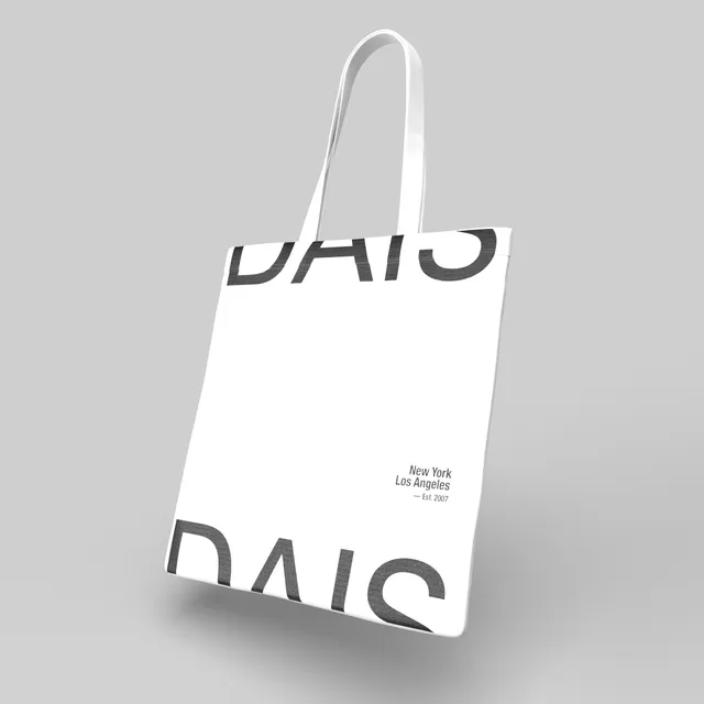 dais-records-est-2007-tote-bag-sac-toile-coton image 1