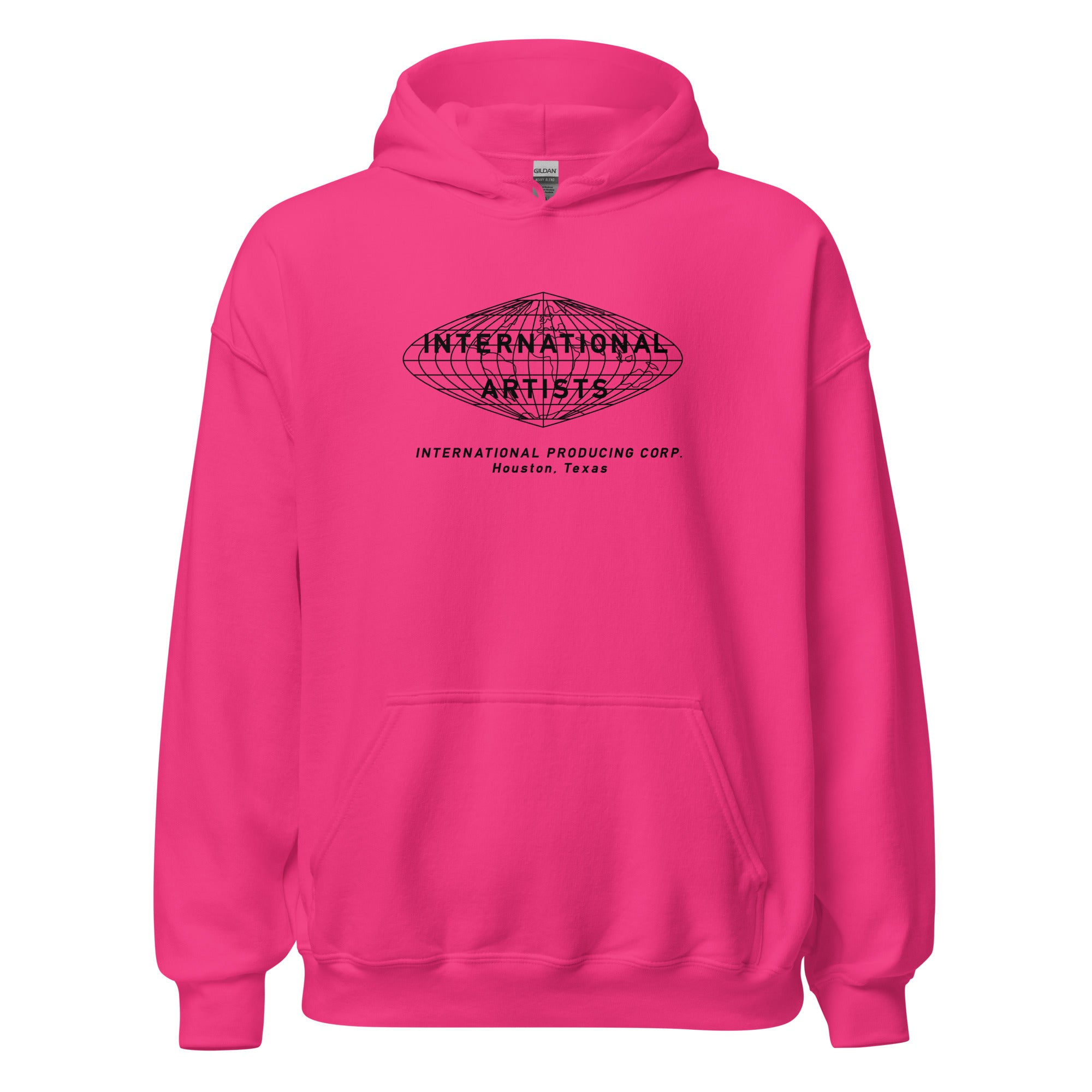 charly-records-international-artists-hoodie-logo-noir-sweat-coton image 7
