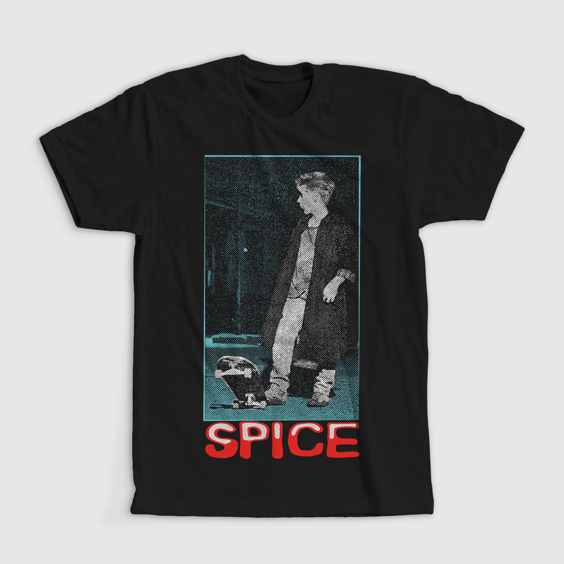 spice-skate-t-shirt-noir-cody-sullivan-post-punk image 1