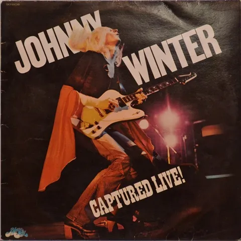 johnny-winter-captured-live-vinyle-lp-r-dition-1980 image 1