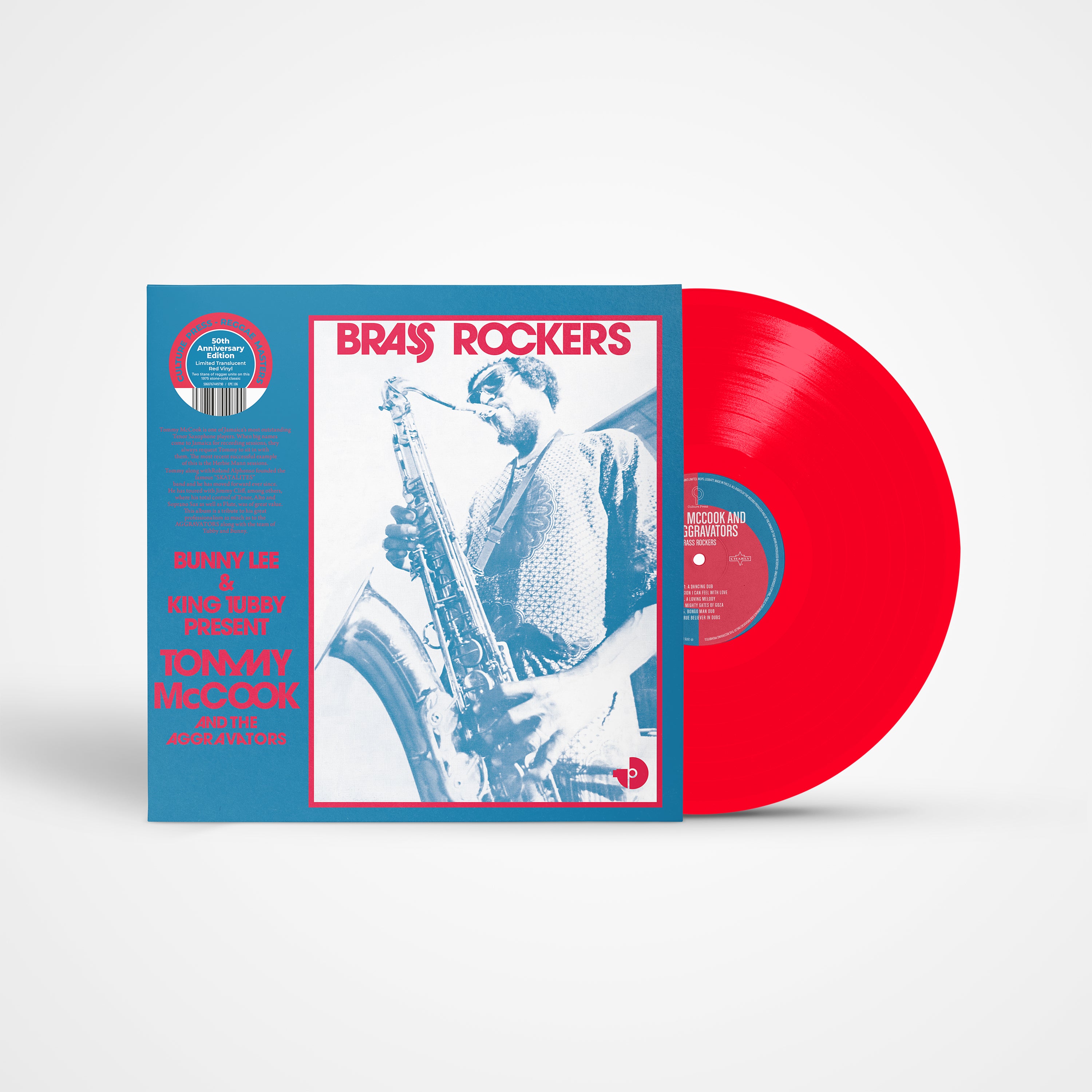 charly-records-brass-rockers-vinyle-lp-rouge-reggae-dub image 2