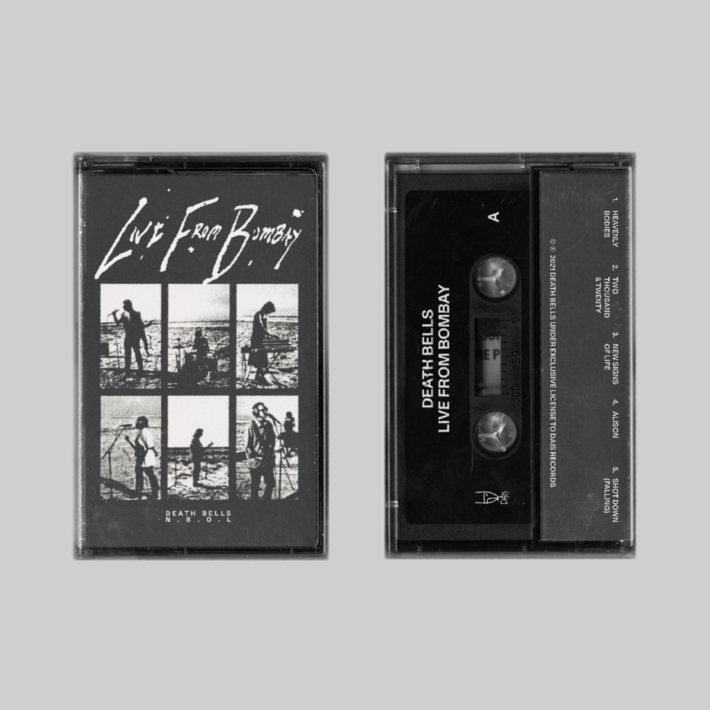 death-bells-live-from-bombay-cassette-k7-limit-e-post-punk image 2