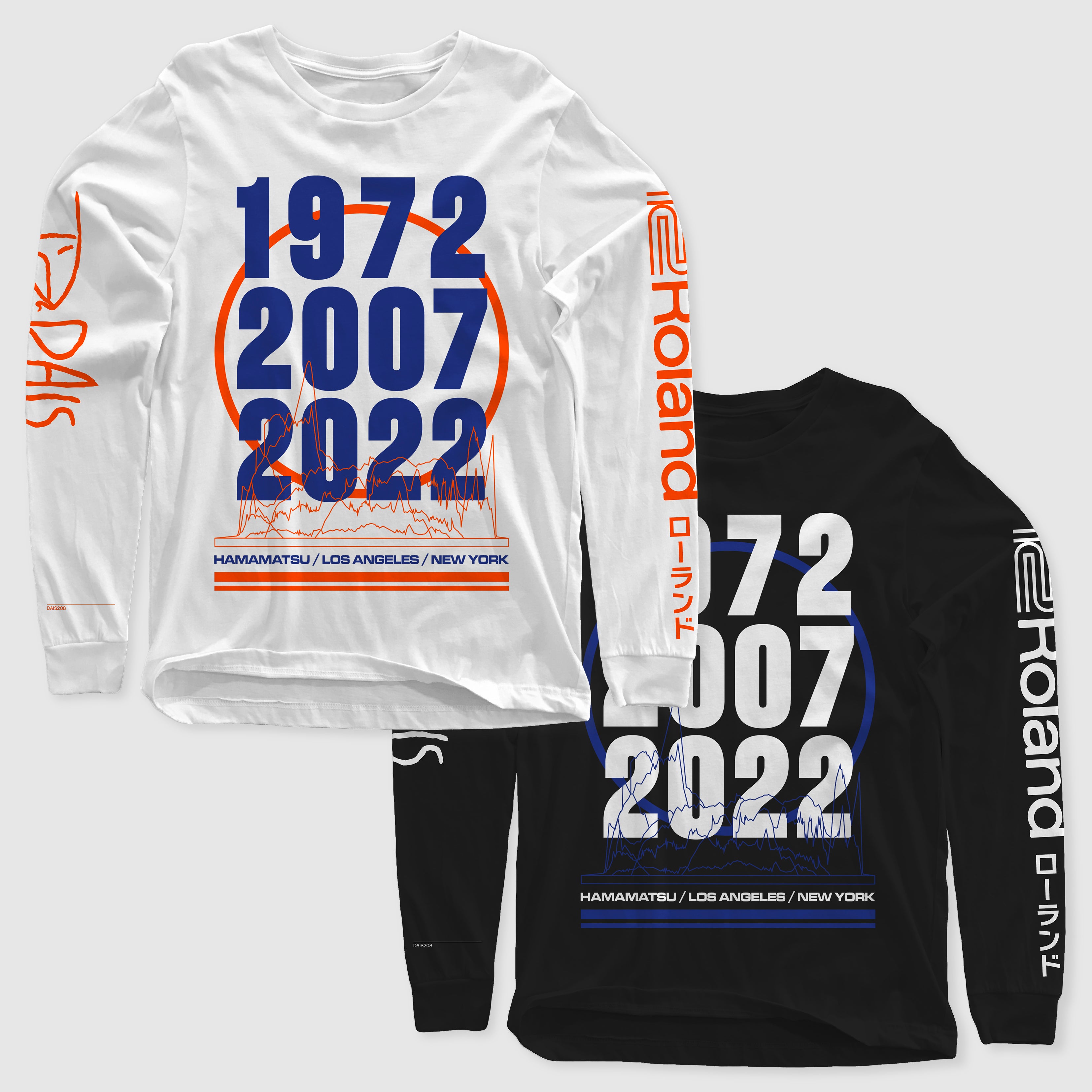 dais-records-founded-t-shirt-manche-longue-noir-xl-coton-lourd image 1