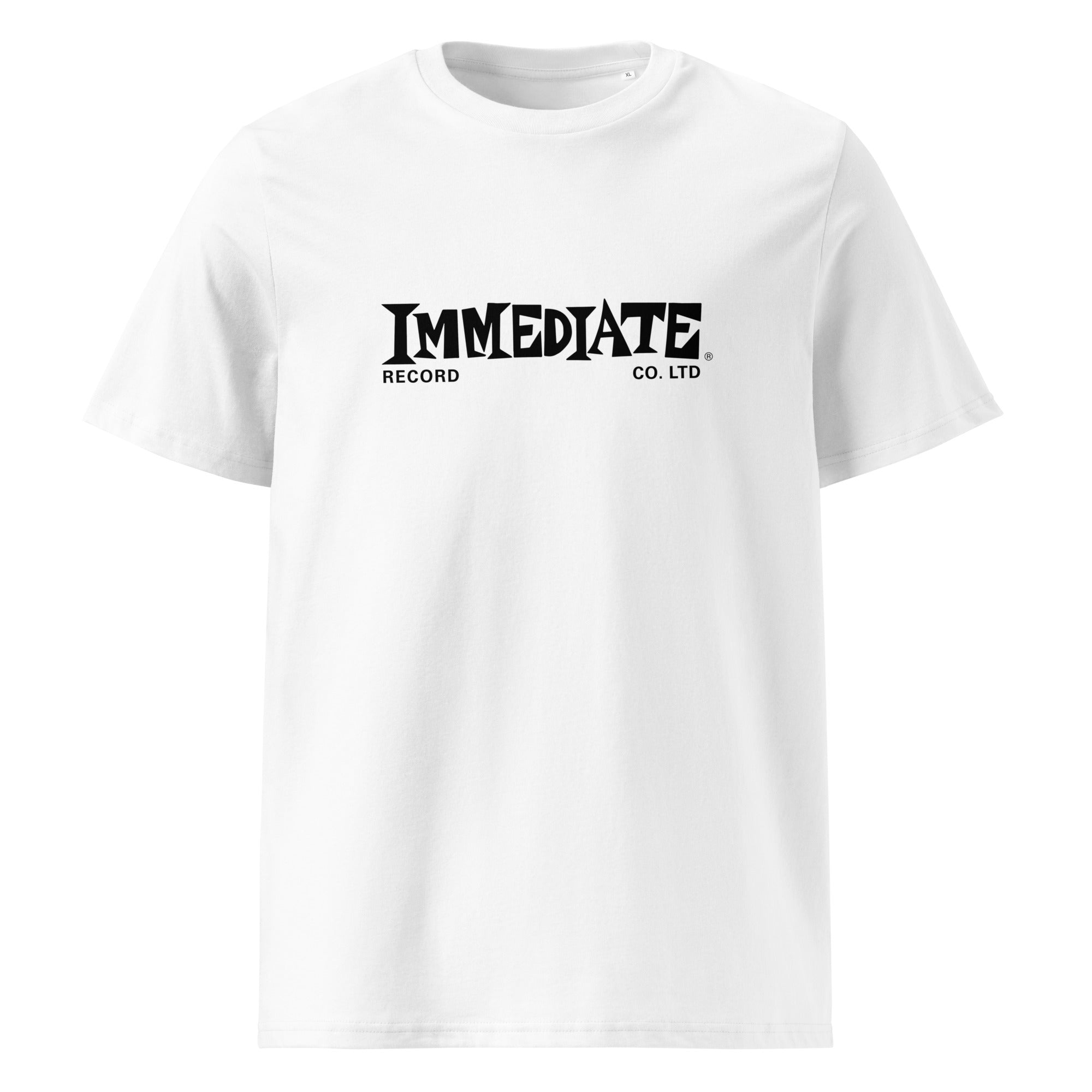 charly-records-immediate-records-t-shirt-coton-bio-rouge-m image 2