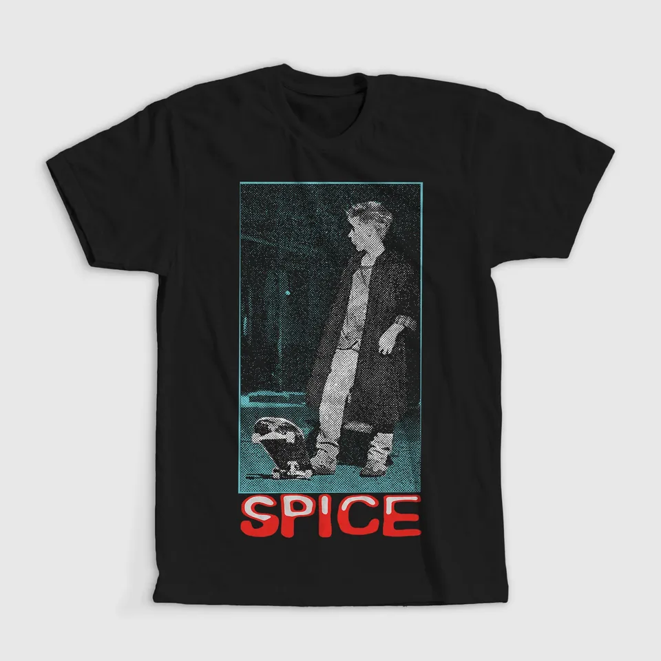 spice-skate-t-shirt-noir-cody-sullivan-post-punk image 1