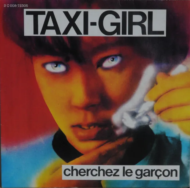 taxi-girl-cherchez-le-gar-on-vinyle-45t-single-1981 image 1