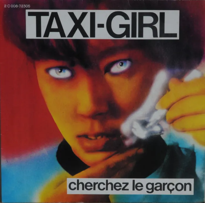 taxi-girl-cherchez-le-gar-on-vinyle-45t-single-1981 image 1