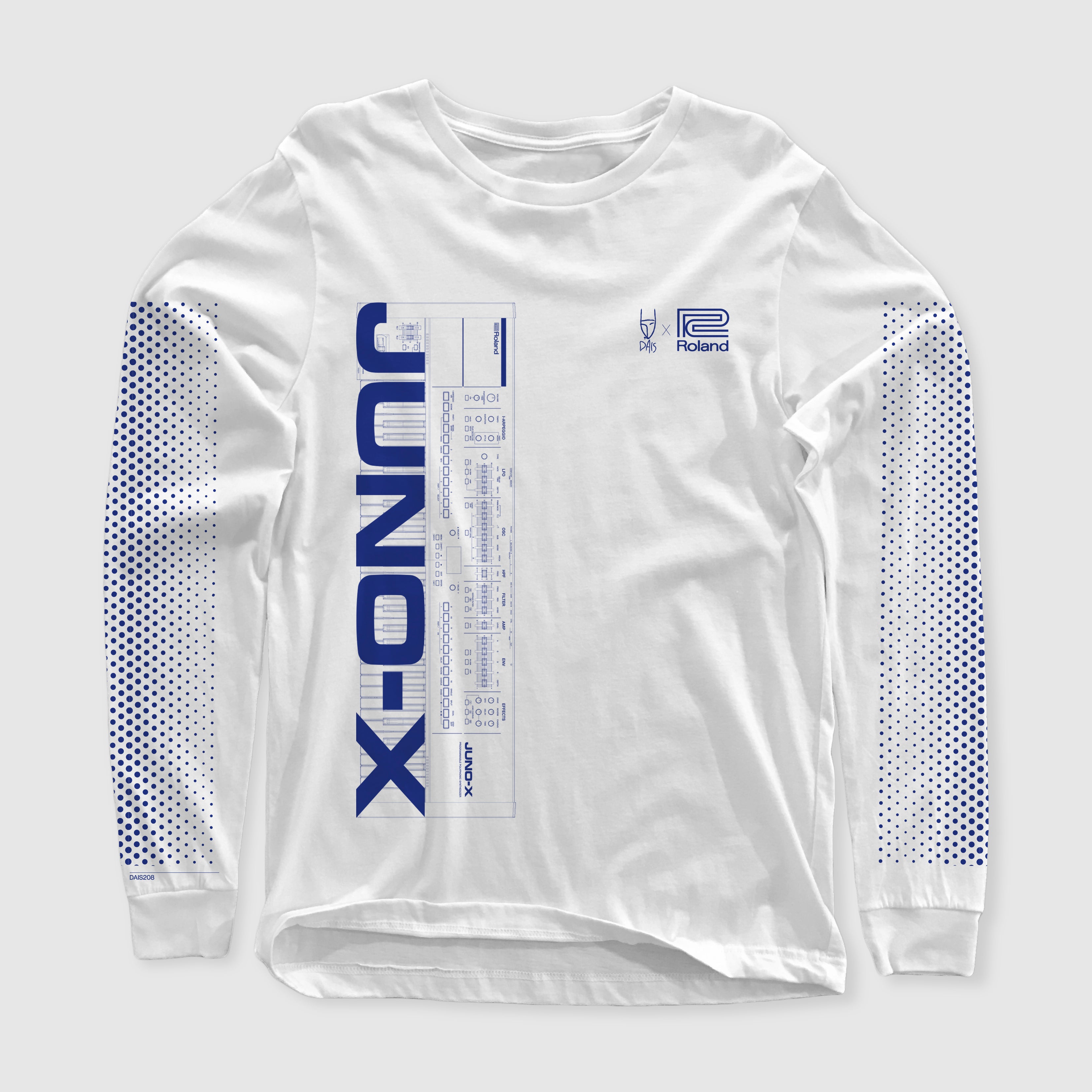 dais-x-roland-juno-x-manche-longue-noir-taille-l image 7