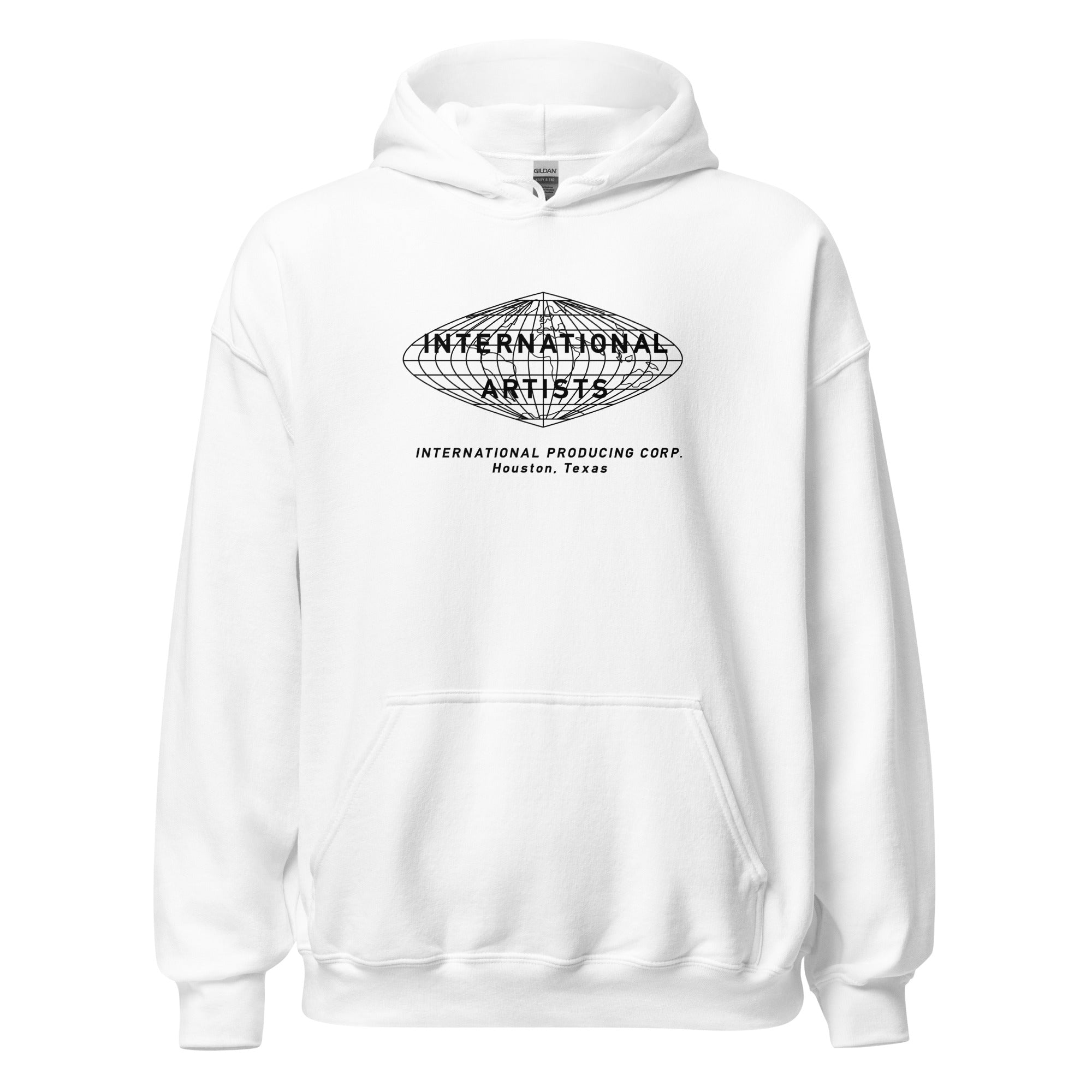 charly-records-international-artists-hoodie-logo-noir-sweat-coton image 1