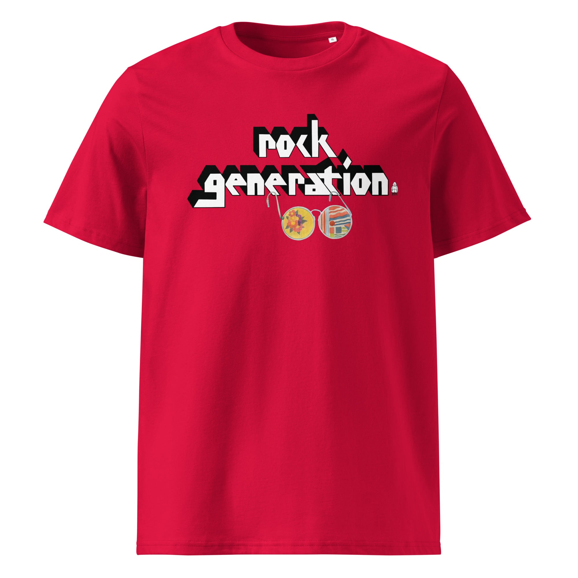 charly-records-rock-generation-iii-t-shirt-unisexe-blanc-coton-bio image 5