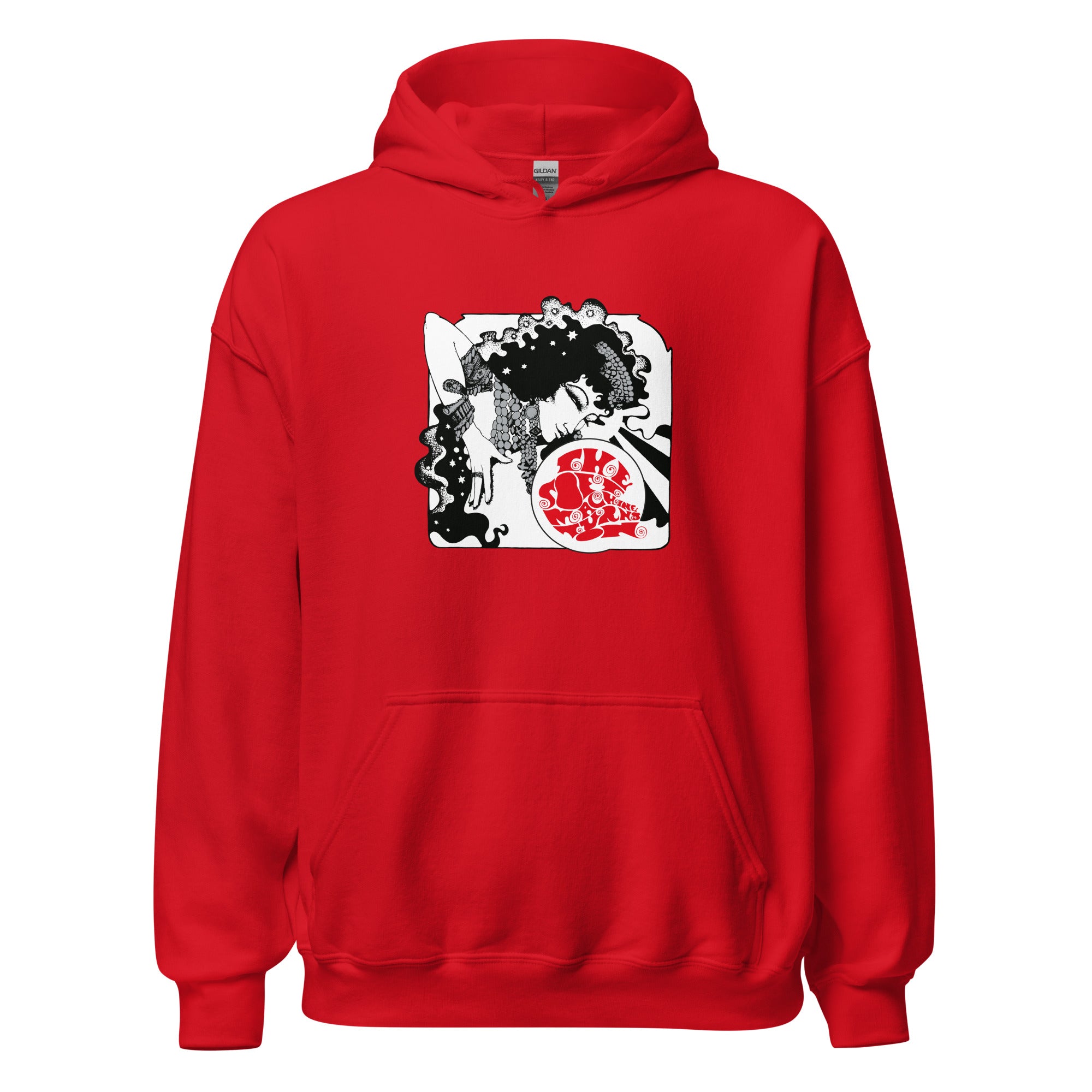 charly-records-soft-machine-sweat-capuche-noir-coton image 1