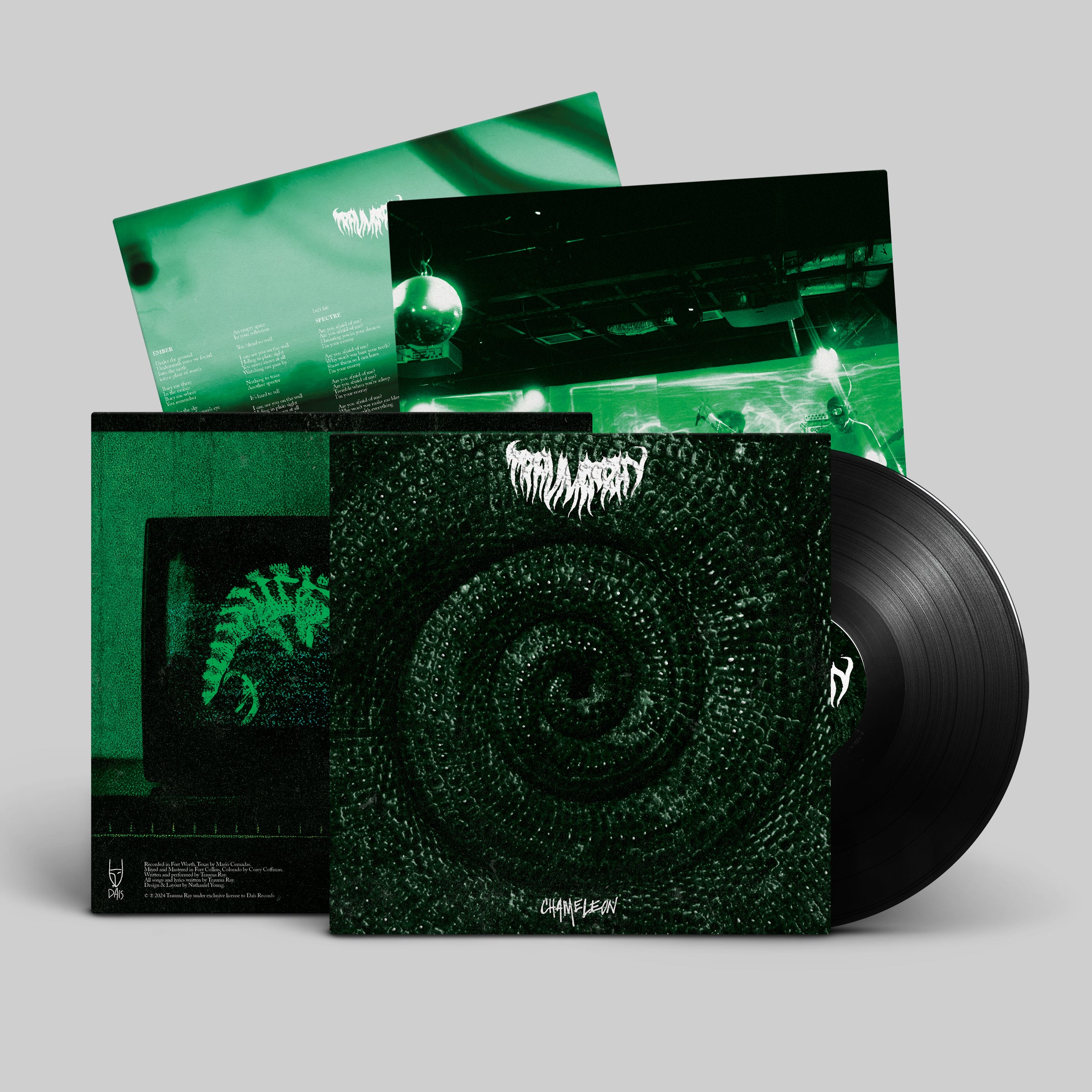 dais-records-trauma-ray-chameleon-vinyle-vert-shoegaze image 4