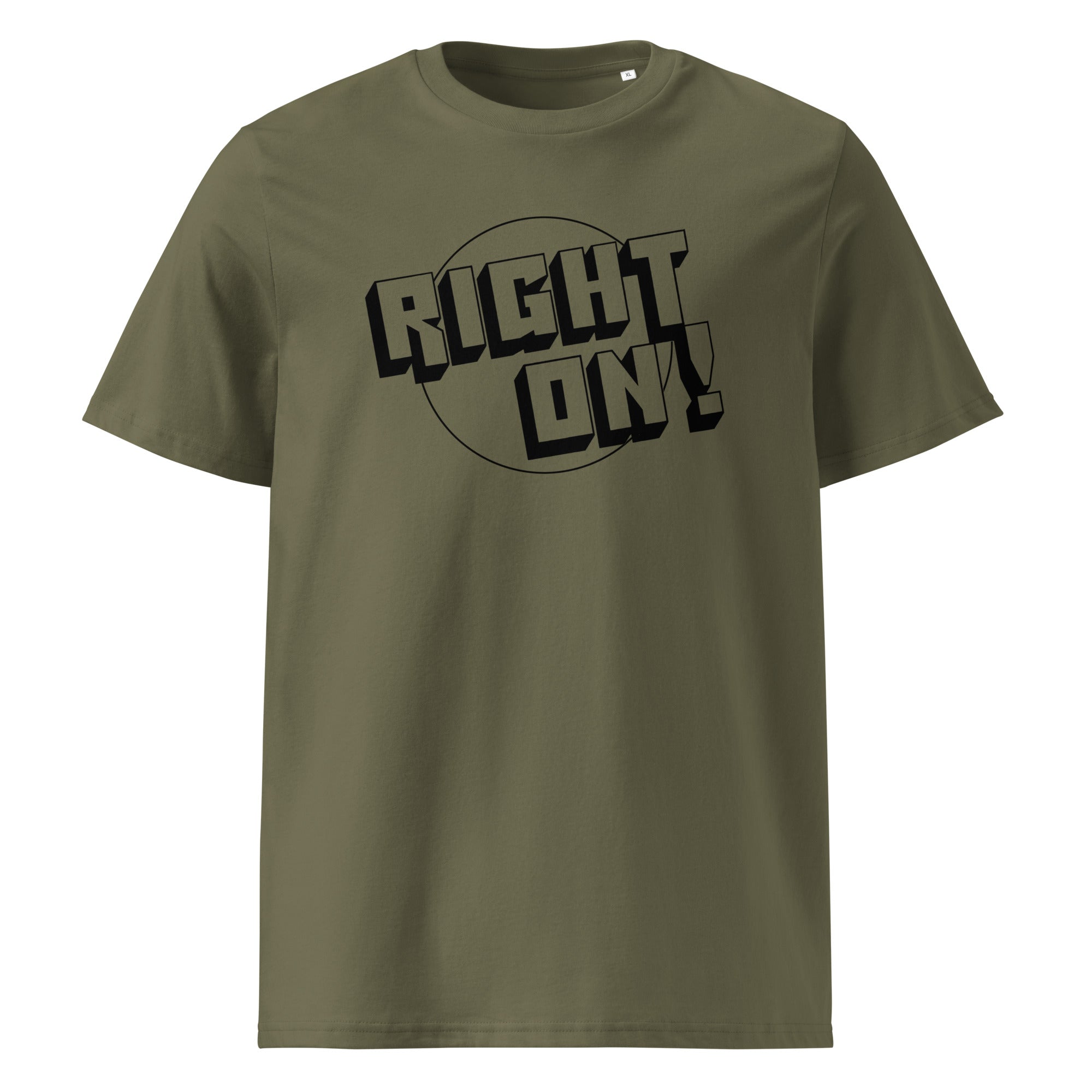 charly-t-shirts-right-on-t-shirt-coton-bio-blanc-m image 7