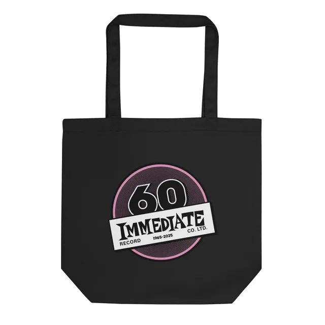 charly-immediate-records-tote-bag-coton-bio-vinyles image 1