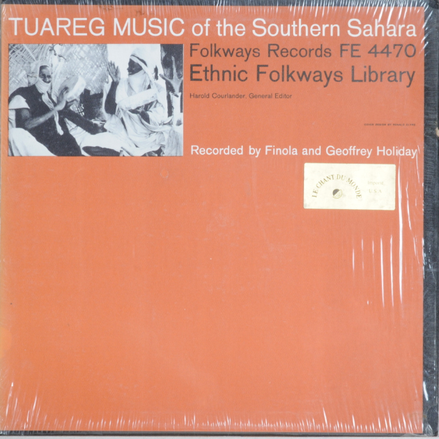 tuareg-music-southern-sahara-vinyle-lp-1960-usa image 1