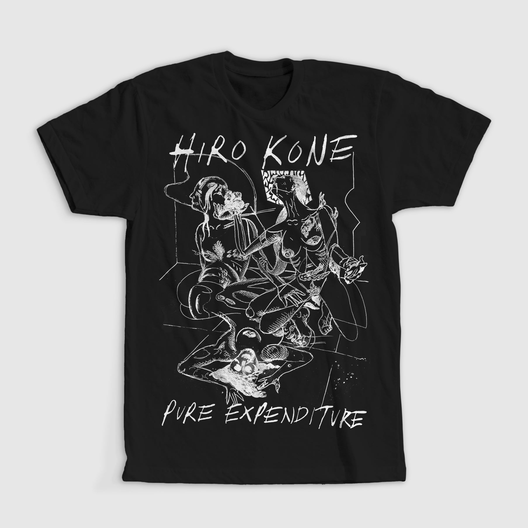 dais-records-hiro-kone-pure-expenditure-t-shirt-noir image 1
