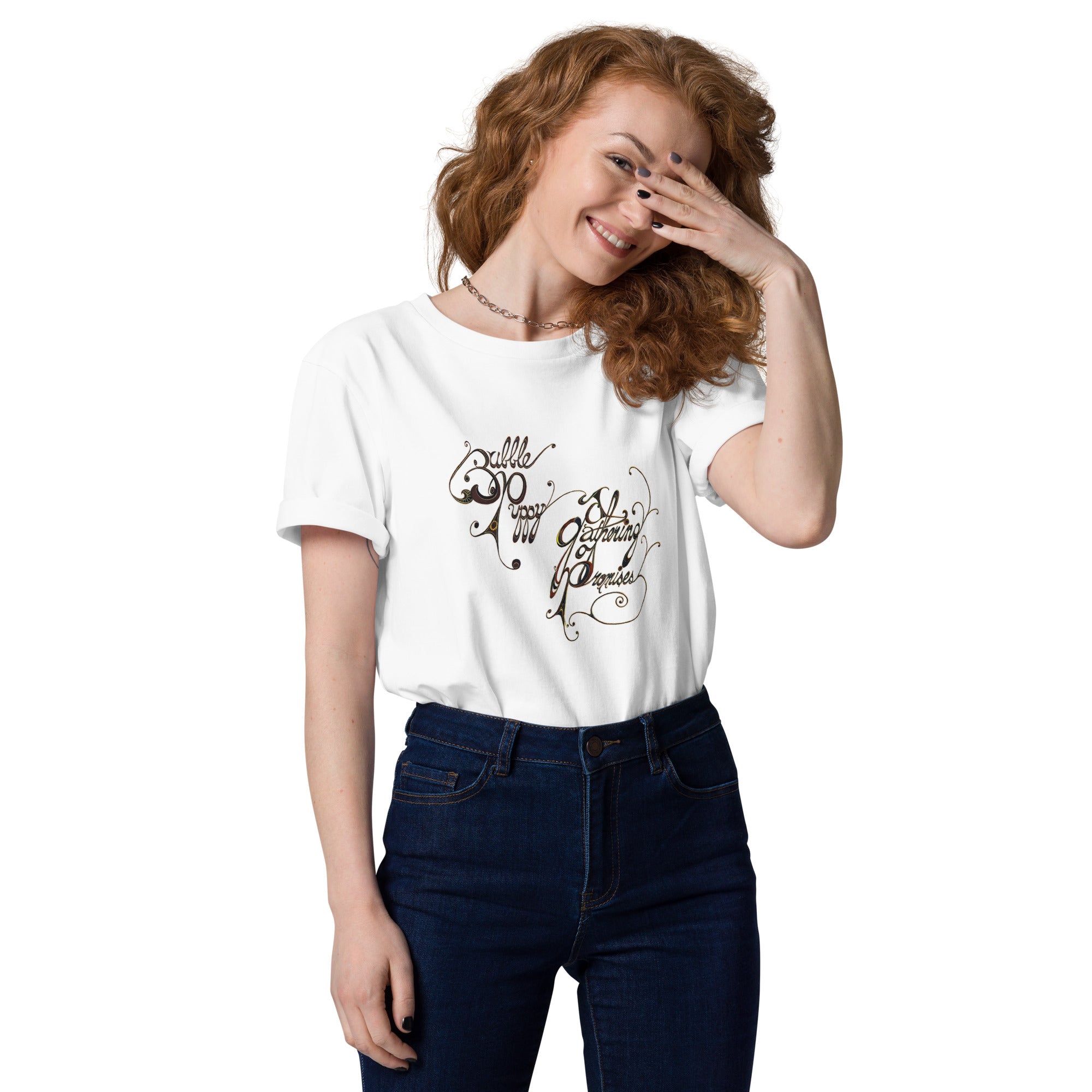 charly-records-bubble-puppy-t-shirt-coton-bio-blanc image 4
