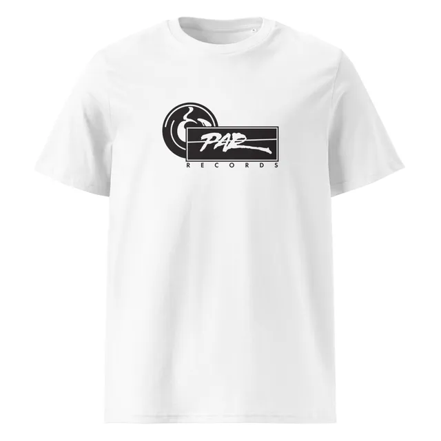 charly-records-par-records-t-shirt-unisexe-coton-bio-blanc image 1