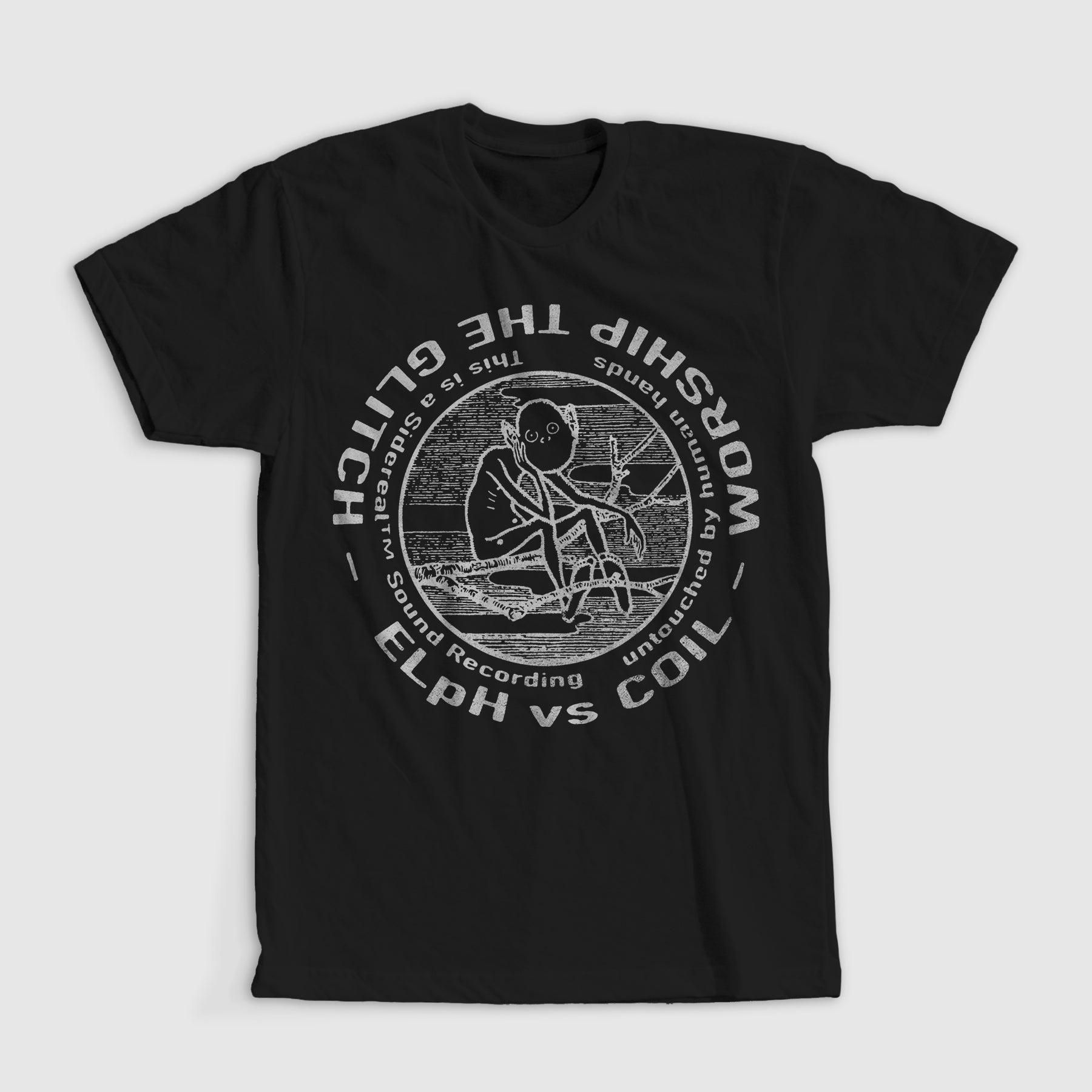 dais-records-coil-worship-the-glitch-t-shirt-noir-taille-l image 1