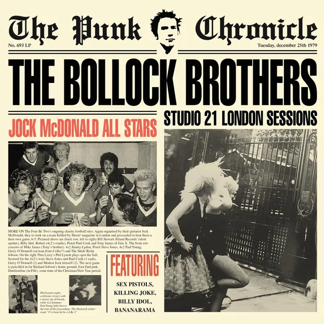 bollock-brothers-studio-21-vinyle-lp-noir-punk-rock image 1