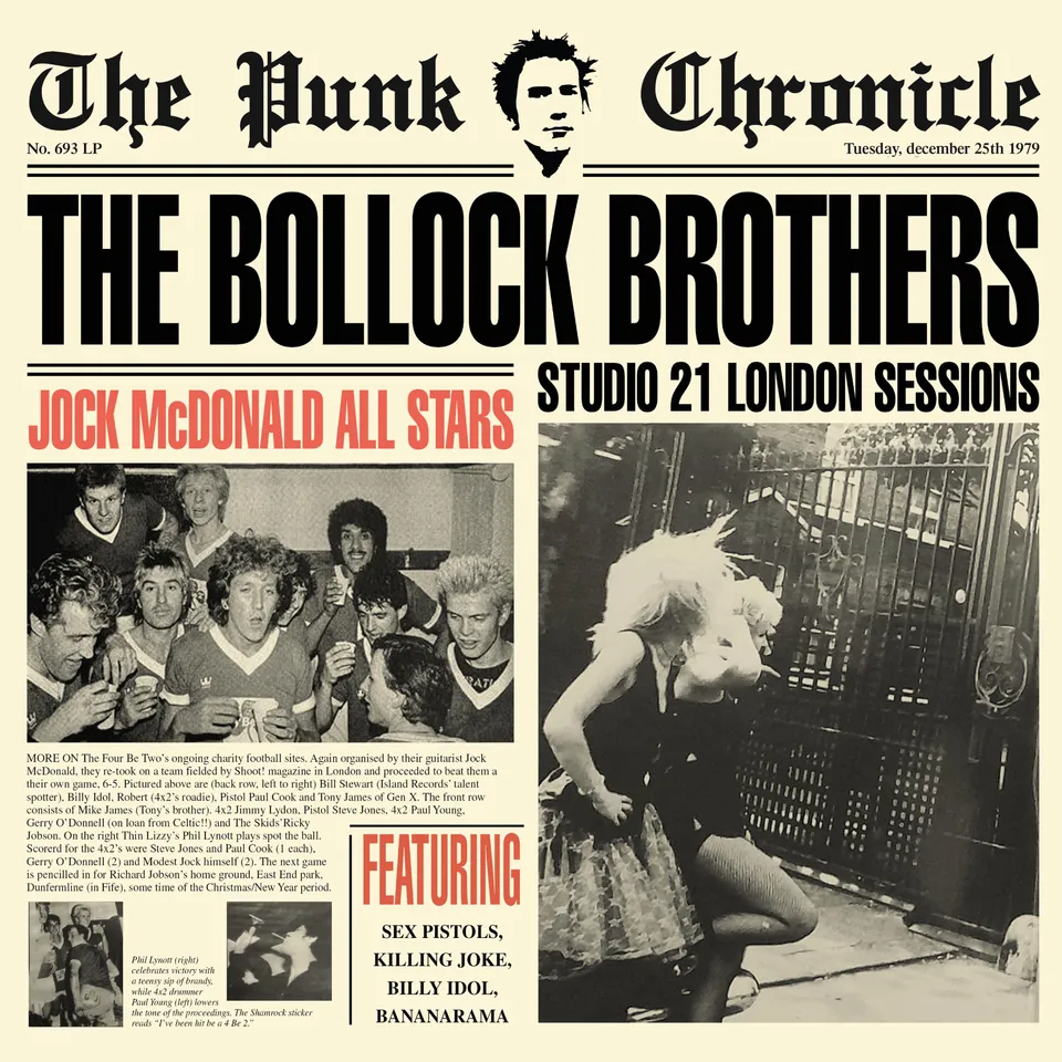 bollock-brothers-studio-21-vinyle-lp-noir-punk-rock image 1