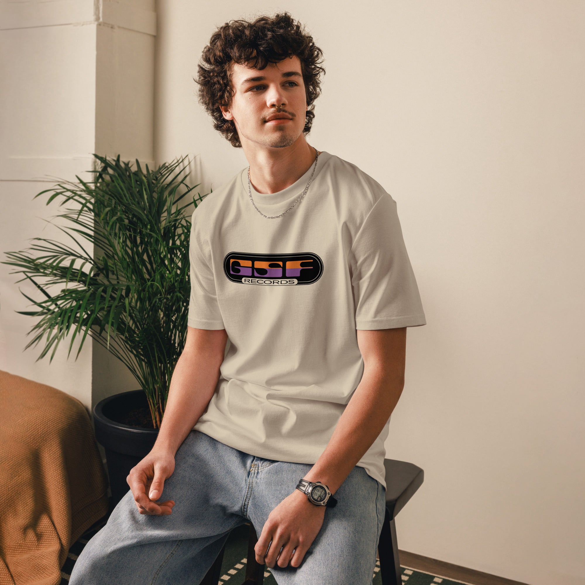 gsf-records-t-shirt-tee-shirt-coton-bio-unisexe image 2