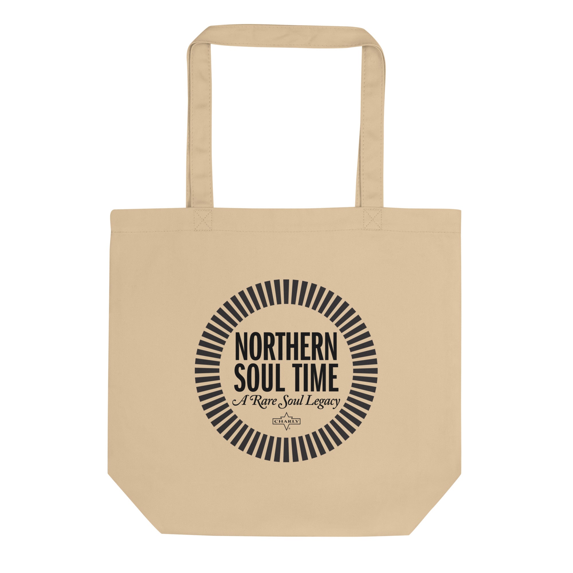 charly-records-northern-soul-time-tote-bag-coton-bio image 1