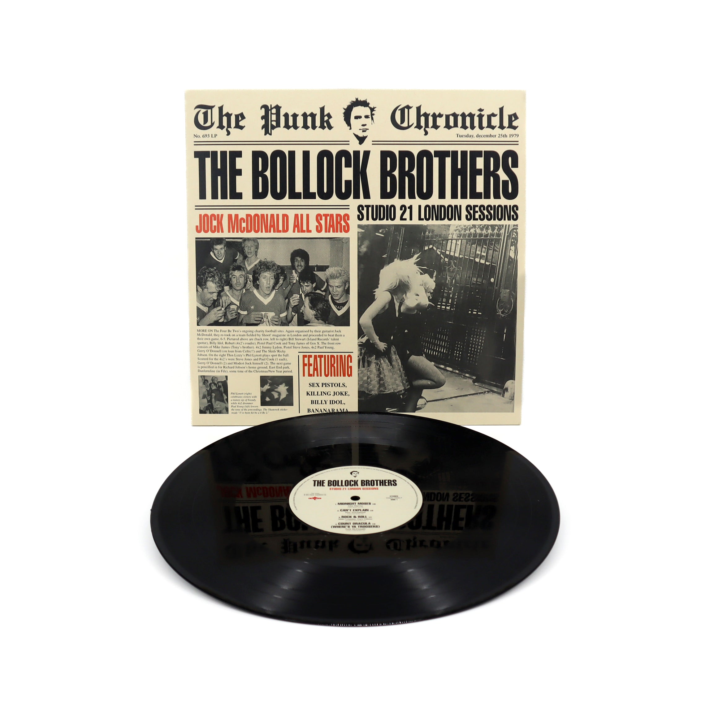 bollock-brothers-studio-21-vinyle-lp-noir-punk-rock image 2