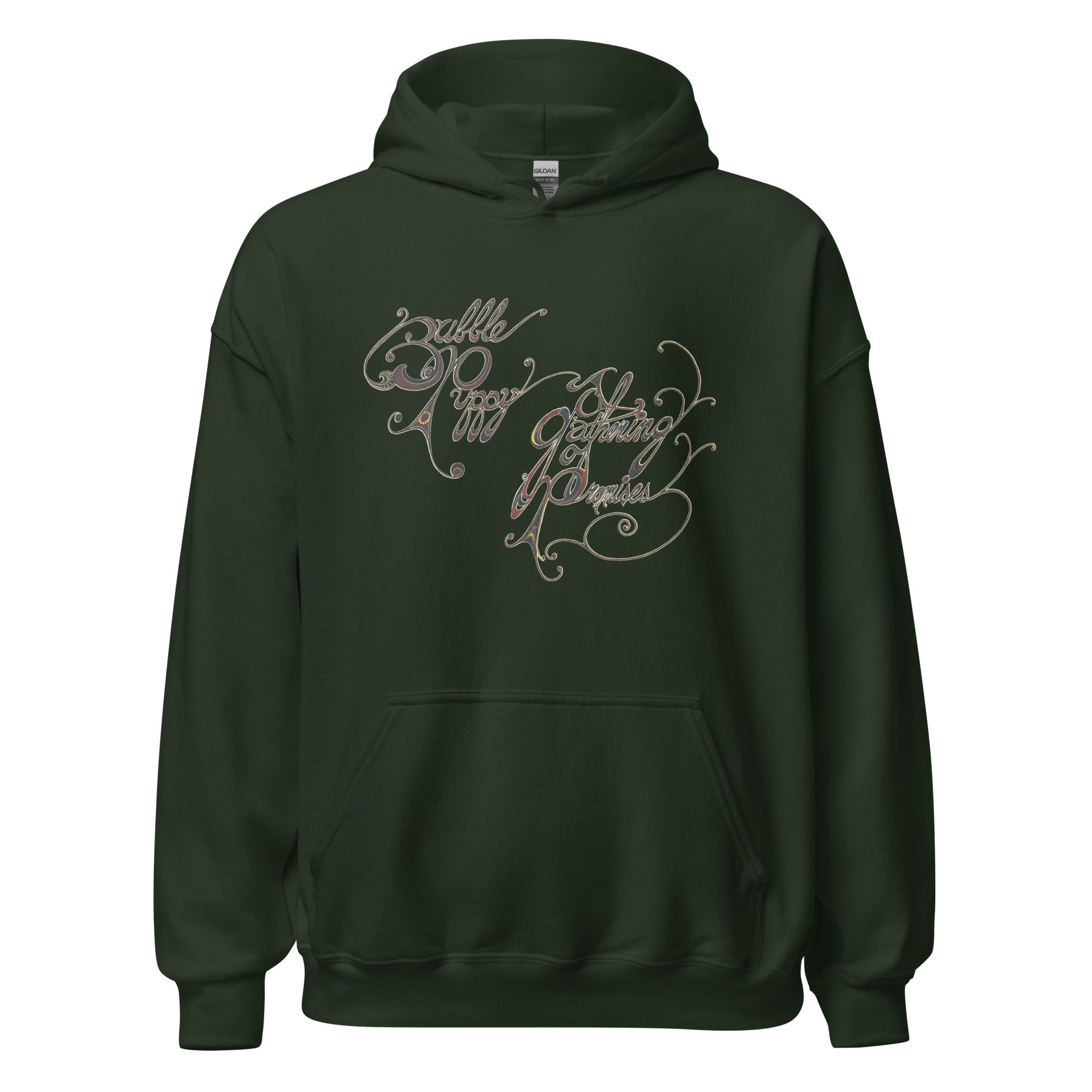 charly-records-bubble-puppy-sweat-capuche-noir-coton image 8