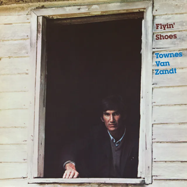 townes-van-zandt-flyin-shoes-vinyle-lp-bleu-folk image 1